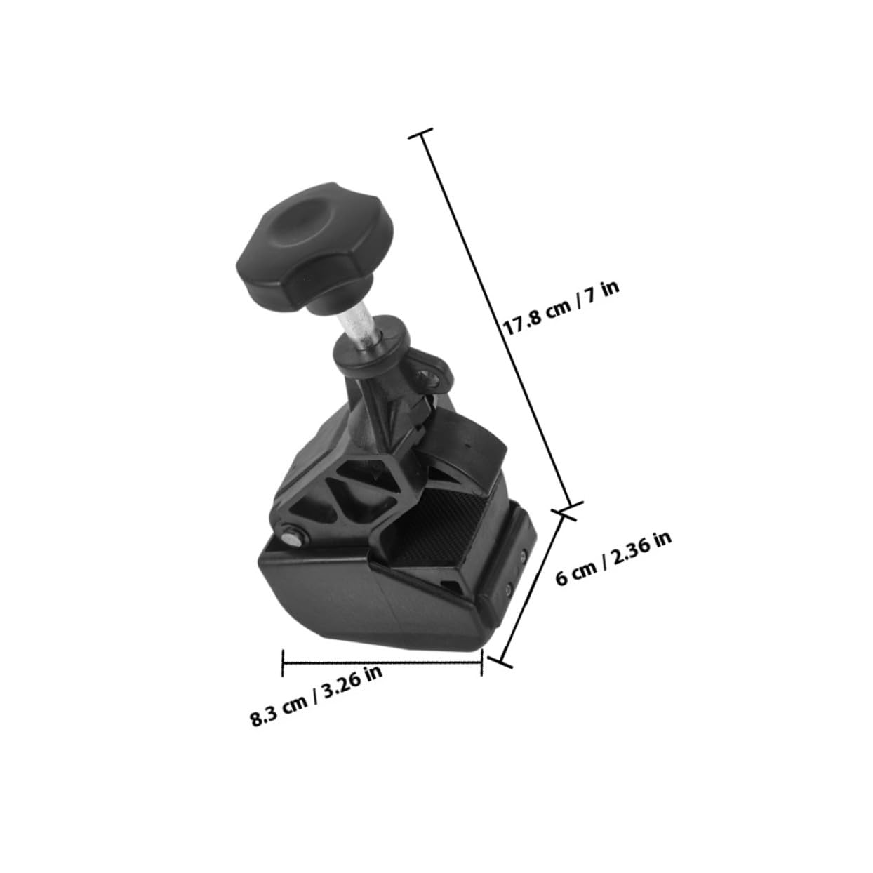 Kit Cambio Pneumatici 2 Pezzi in Plastica Nero per Auto | Smontagomme Manuale, Uso Officina o Interventi Mobili, Formato Compatto e Leggero