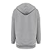 Sweatshirt for Women Zip up Long Sleeve Hood Jacket Loose Casual Lightweight Fall Fashion Teen Girls Coat with Pocket