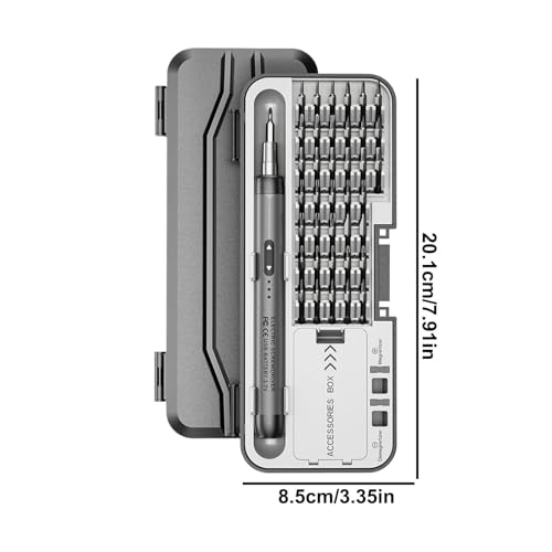 Tournevis électrique compact rechargeable USB pour les petites réparations à la maison
