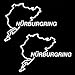Nurburgring Track Decal Sticker Outline Vinyl Race Track iPad Car Window , Die cut vinyl decal for windows, cars, trucks, tool boxes, laptops, MacBook - virtually any hard, smooth surface