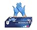 OneProtek Gants jetables en nitrile - Boîte de 100 gants jetables non poudrés - Taille S (Petite) - Bleu - Sans latex - Résistants et Protection contre les produits chimiques