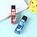 18 Cards/Box - Elementary School Rectangular Magnetic Eraser Study Exam Art Drawing Eraser-18 Cards/Box