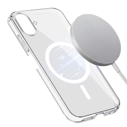 Image of Jkobi Lifetime Anti-Yellow MagSafe Compatible Clear Back Cover Case for Samsung Galaxy A07 5G | F70e 5G (Sleek Hard Crystal | Shockproof and Camera Protection)