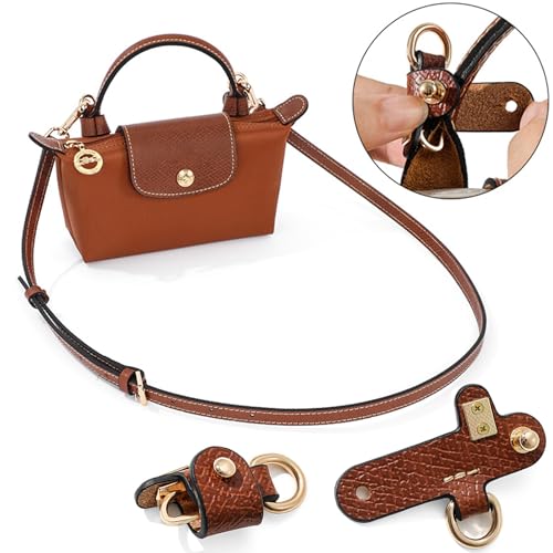 Sunshine smile Organizer für Longchamp Tasche,Schultergurt für Longchamp Tasche Damen,Tragegurt für Longchamp,Taschen Organizer für Longchamp Mini,Purse Organize(Waldgrün)