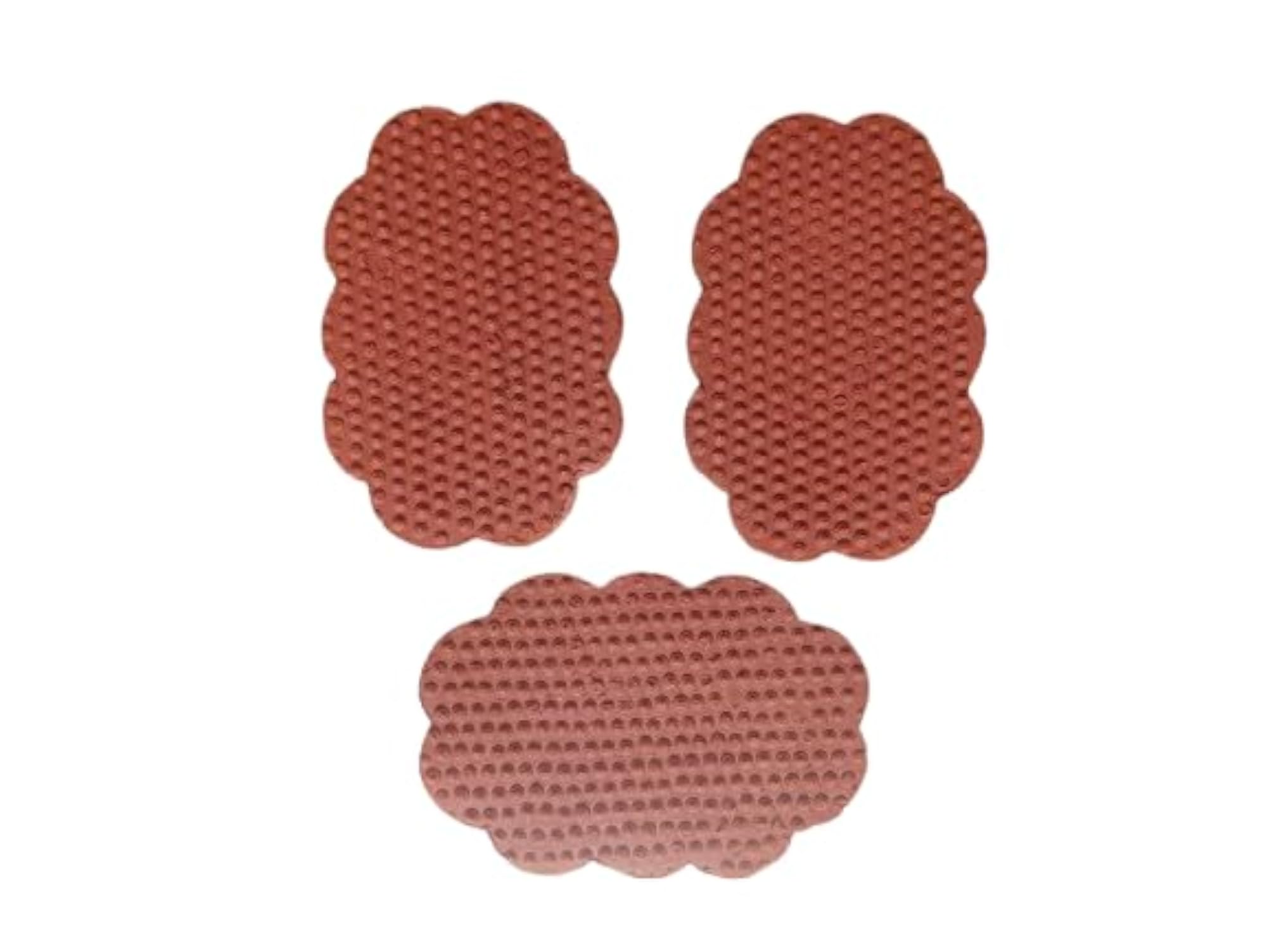 Traditional Indian Foot Scrubber, Terracotta, Pack of 6