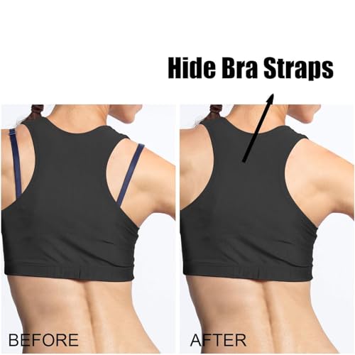 Image of DClub Razor Clips Bra Strap Clips Racer Back Conceal Straps Cleavage, Bra Strap clip holder hook, Anti Slip Bra strap holder