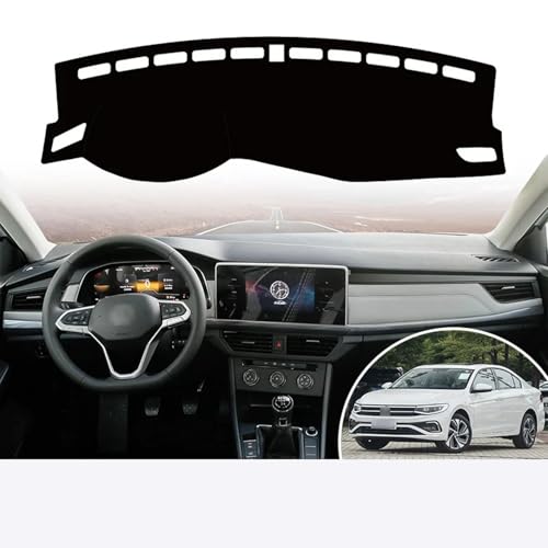 Tapis de tableau de bord voiture idéal contre le soleil en VW Bora 2024