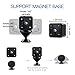 FREDI Hidden Spy Camera, 1080P HD Mini Wireless WiFi Small Nanny Cam with Night Vision, Motion Detection, Loop Recording, Flexible Magnetic Bracket for Home and Office - Work with iOS Android PC