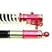 Godspeed MSS0290-B MonoSS Coilover Lowering Kit, Fully Adjustable, Ride Height, Spring Tension And 16 Click Damping, compatible with Honda Civic (FG/FB) LX/EX/Hybrid 2012-15