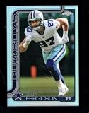 2025 Topps Chrome Refractor #75 Jake Ferguson NMMT Cowboys