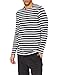 Produktbild Urban Classics Herren Regular Stripe LS T-Shirt, white/black, XXL