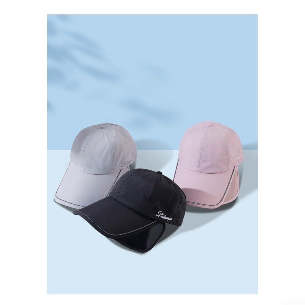 Visera Solar para Mujer UPF50+ ala Ancha Protección Total Visera