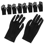 Estable: el diseño mejora la protección y la estabilidad de las manos, lo que garantiza que los guantes permanezcan seguros y no se resbalen, protector de manos, guantes negros para mujer