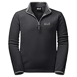 leichter Fleecepullover Jack Wolfskin Kinder Gecko Kids Outdoor Elastisch Atmungsaktiv Leichter Fleecepullover, grau (phantom), 164