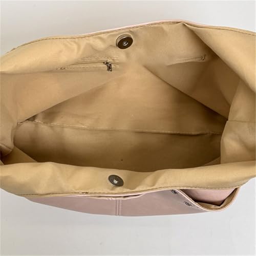 Bolso Tote Vintage para Mujer de Cuero Vegano con Capacidad Grande miniatura 4