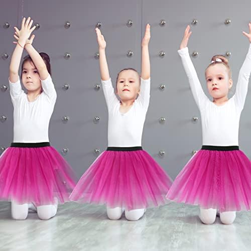 Molain Rainbow Dance Skirt Clothes Costume Bottoms Set Suit Girl Women Layered Tulle Dress Outfits Ballet Onesie Christmas