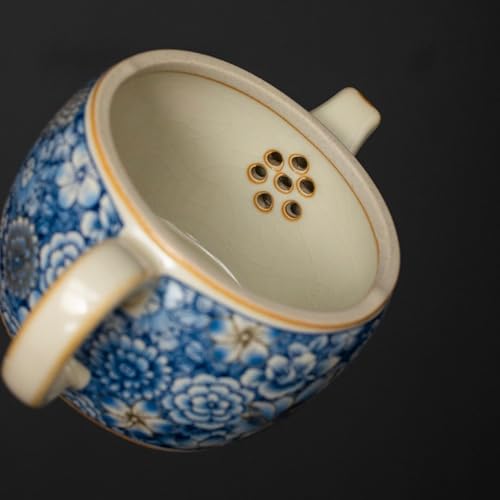 Tetera de cerámica con filtro 140ML para té Kung Fu miniatura 3