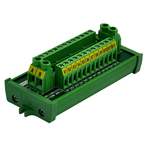 30Amp/300V 2X12 Position Terminal Block Distribution Module (Screw Mount) #TOP6