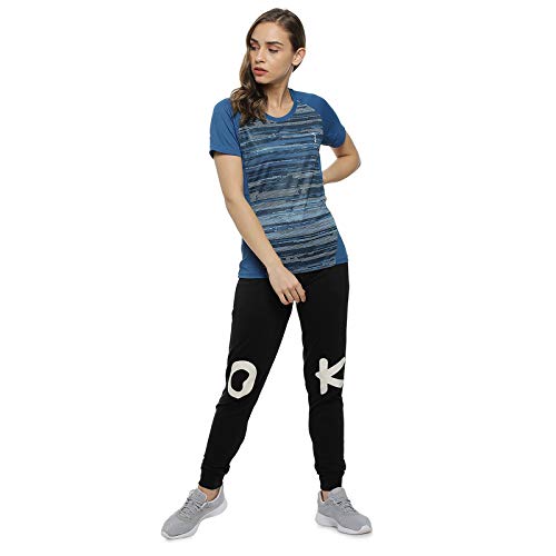 Image of PINACOLADA Solid Women Mandarin Collar Light Blue Sports Jersey