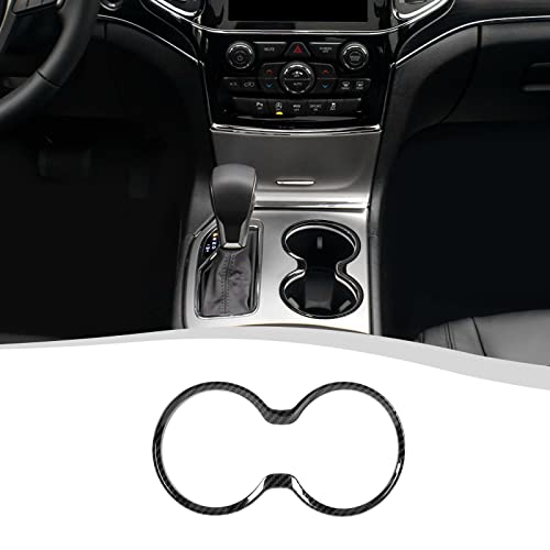 Cubierta Portavasos Central Fibra de Carbono para Jeep miniatura 1
