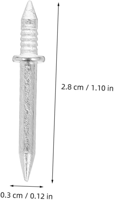 Double Headed Iron Nails for Hanging Pictures with Sleeves