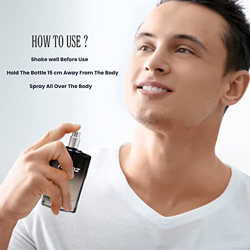 Image of MENZ Luxury Perfume Body Spray For Men | Long Lasting Fragrance | Ideal For Daily Use | Urban - 60ml Pack Of 1