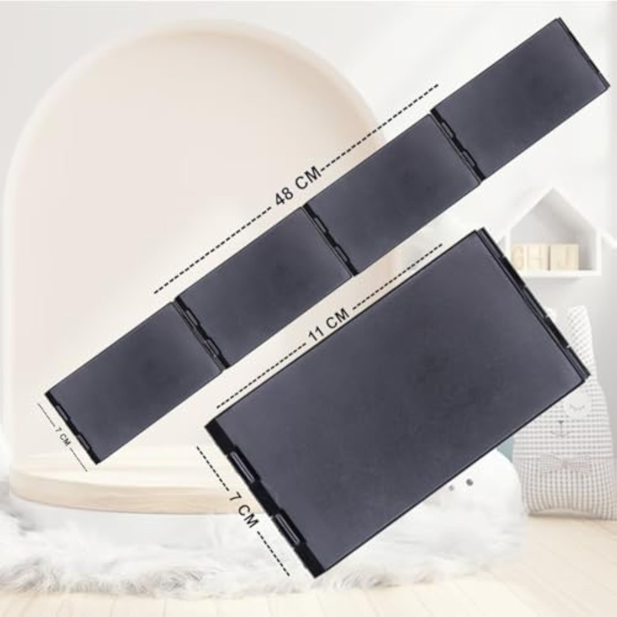 Height Adjustable Self Hair Cut System Mirror