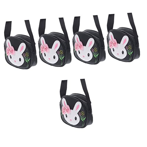 SOIMISS Bolsa com 5 peças adorável de papelão coelhinho animal pequeno presente bolsa tiracolo de om