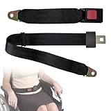 Wheelchair Seat Belt and Lap Belt for Elderly and Disabled Users, Adjustable Replacement Strap with Quick-Release Buckle, 45