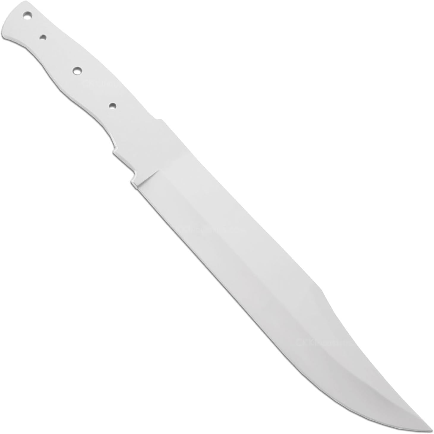 EZSMITH Knife Making Kit - Camp Master - DIY Fixed Blade - (Blade Blank & Pinstock w/Lacewood Handle Scales) - (Gift Boxed) - (USA Design) - (by KnifeKits)