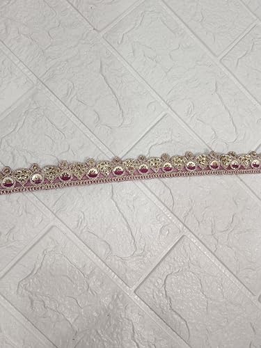 Image of Lace Border for Decorate Saree Suits Dupatta Handcraft Products Size 5 Meter (RM-LACE04-1)
