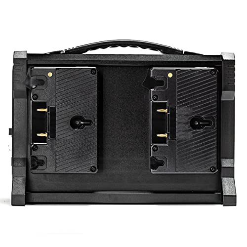 Indipro 4X Micro-Series 98Wh Gold Mount Li-Ion Battery And Quad Pro Charger Kit #TOP4