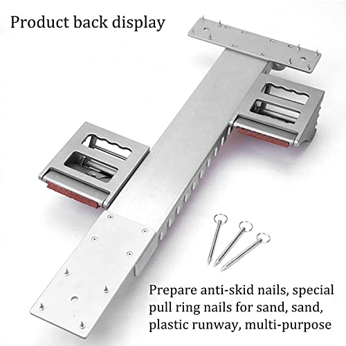 Bloc de départ d'athlétisme 70 cm pour entraînement et compétition scolaire