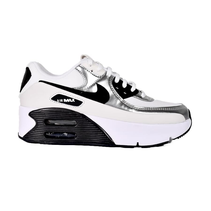 Amazon | [ナイキ] AIR MAX 90 LV8 W WHITE/BLACK-PHANTOM