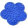 SEIWEI Plastic Rose Stripper Thorn Leaf Stripping Tool Rose Stem Remover Removal Tools Floral Arrangement for Garden Flower Blue