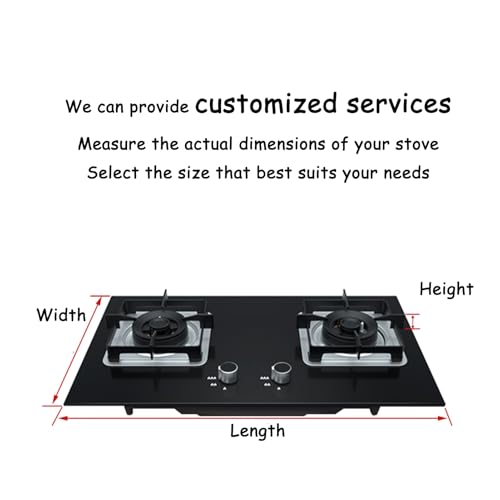 QSTGX Gas Stove Covers For Gas Stove Top Sink Cover For Counter Space Rv Sink Cover Easy to Clean Multi-Functional Plat(B-1.5 MM,50x80x7 cm) - Image 5
