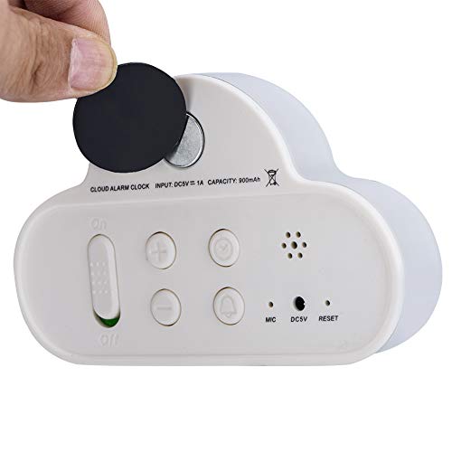 Reloj digital de nube para controlar temperatura y programar alarmas 3