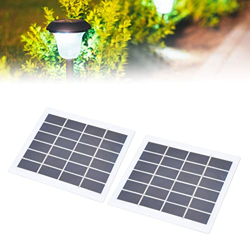Panneau solaire portable 2W lot de 2 mini cellules pour système d'éclairage - 4