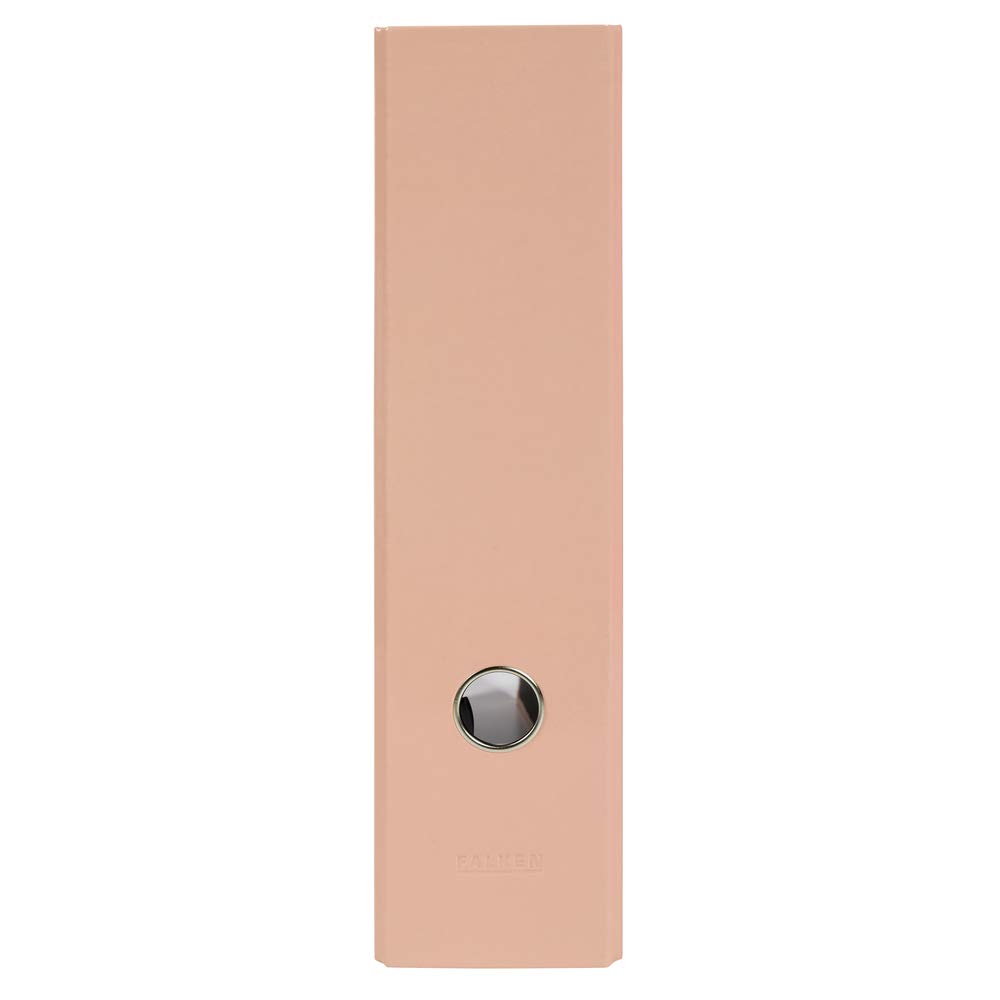 Exacompta - Nr ref. 53567E - Karton 10 segregatorów A4 Prem'Touch AQUAREL - Tył 80 mm - Mechaniczny 80 mm - Wymiary zewnętrzne : 32 x 28,5 x 8 cm - Format do segregacji A4 - Koral