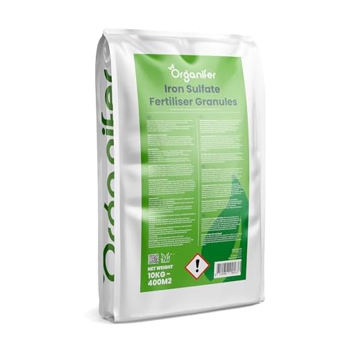 Compo Eisen-Dünger, Staubfreies Feingranulat, 5 kg, 250 m², Weiß 17 Eisensulfat Dünger (10 Kg - 500 M2) - Moosentferner - Eisensulfat Gegen Moos - Demosser - Dünger - Eisensulfat Für Rasen - Organifer