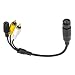 Produktbild Carmedien Cinch Adapter für WAECO Rückfahrkamera Adapterkabel Kabel Monitor RCA Audio Video Spannungsversorgung Anschlußkabel Dometic 6-Pin Schraubverschluss