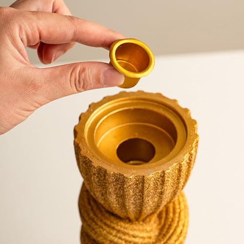 Bougeoir en céramique artisanal, l'élégance des bougeoirs décoratifs haut de gamme - 8