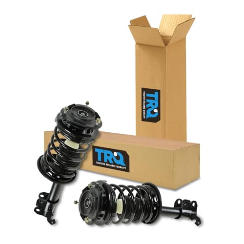Image of TRQ Front Strut and Spring Assembly Set 2 Piece | For 1998-2002 Chevrolet Prizm 93-97 Geo Prizm 93-02 Toyota Corolla