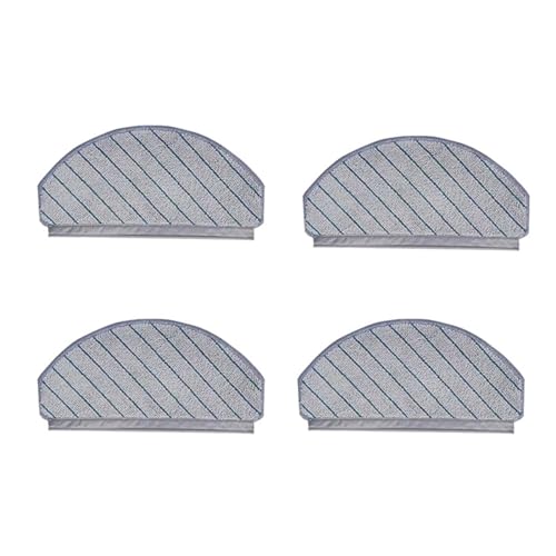 Robot Vacuum Cleaner Mop Pads Spare Parts Washable Mop Cloths Parts Accessories,Compatible for ECOVACS,Compatible for DEEBOT T10/T10 Plus (Color : Set 8)