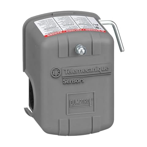 Square D Water Pressure Switch with Low Pressure Cut-Off Cover