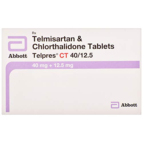 Image of Telpres CT 40 /12.5 - Strip of 15 Tablets