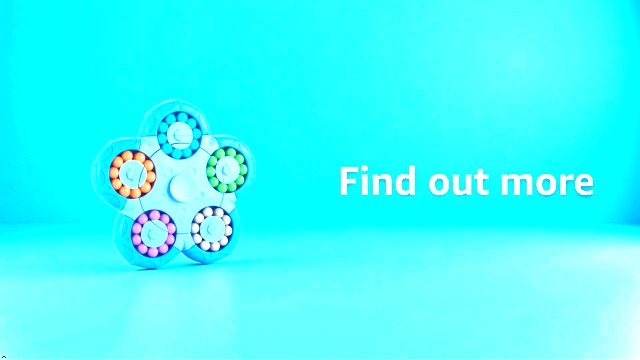 Watch Mini Fidget Cube Spinner Smooth Spin Stress Relief Toy on Amazon Live