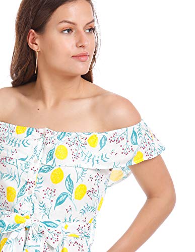 Image of Women's Cotton A-Line Knee-Length Dress