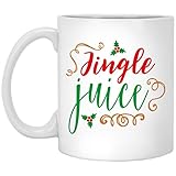 Funny Christmas Mugs Jingle Juice, Best Xmas Gifts For Friends Family Coworkers Christmas 2021 Gifts...