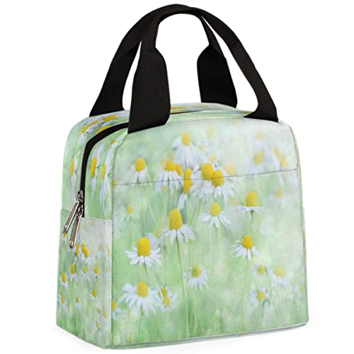 Fantasy Flowers Insulated Lunch Bag Women Reusable Lunch Tote Bag For Men Adult Leakproof Cooler Lunch Box For Work Office Picnic Travel #TOP17